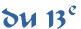 du 13e arrondissement