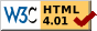 Valid HTML 4.01 Transitional