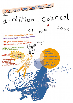 Affiche du concert 2006